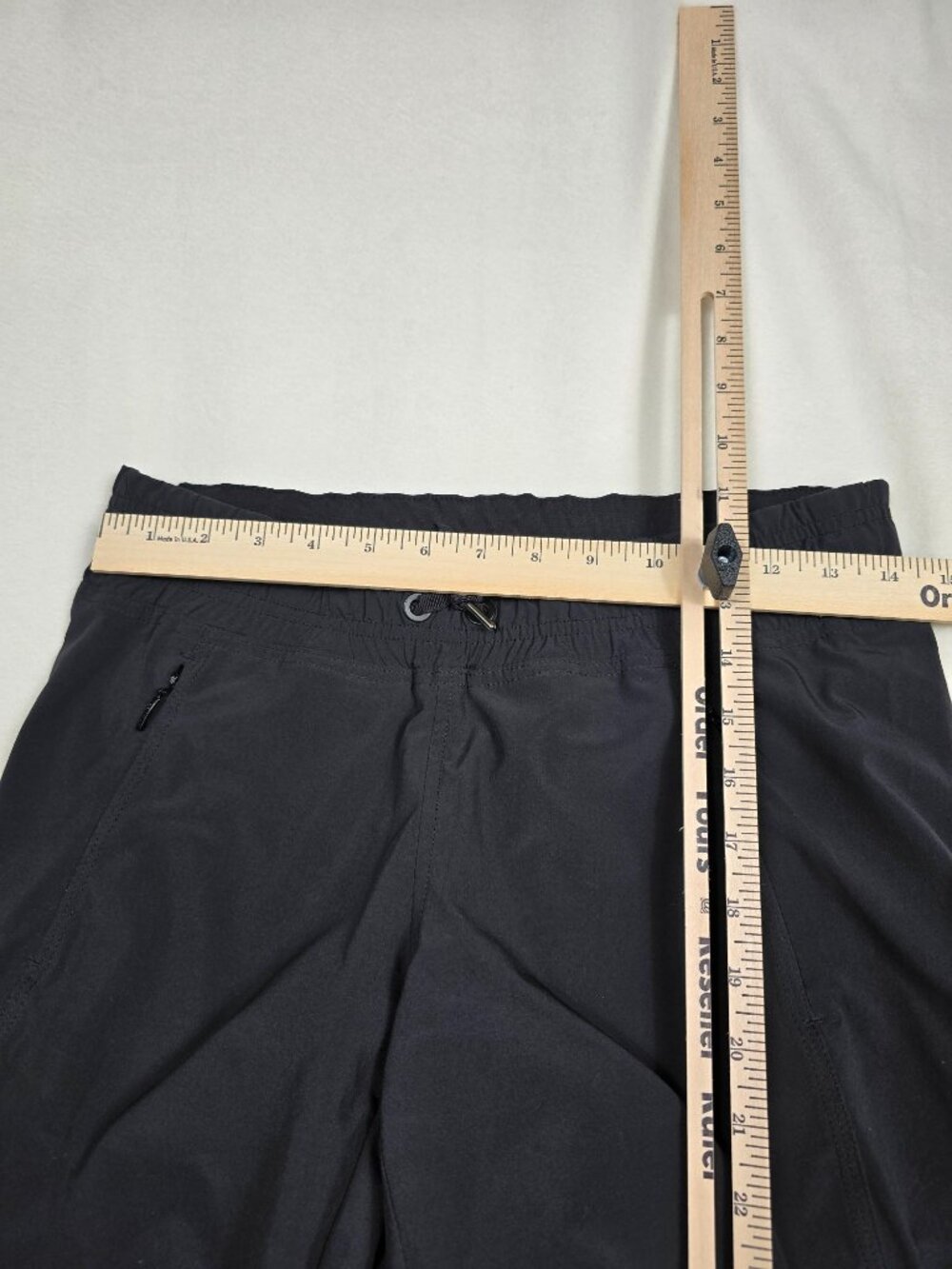 Athleta Womens Black Track City Pants Zippered Leg Elastic Waist Size 2 - Picture 4 of 9